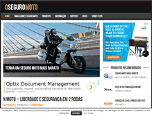 Tablet Screenshot of oseguromoto.com